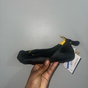 Vibram Black and Yellow FiveFingers Shoes